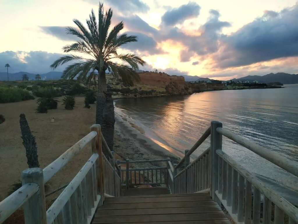 mirador de El Alamillo en Puerto de Mazarrón 