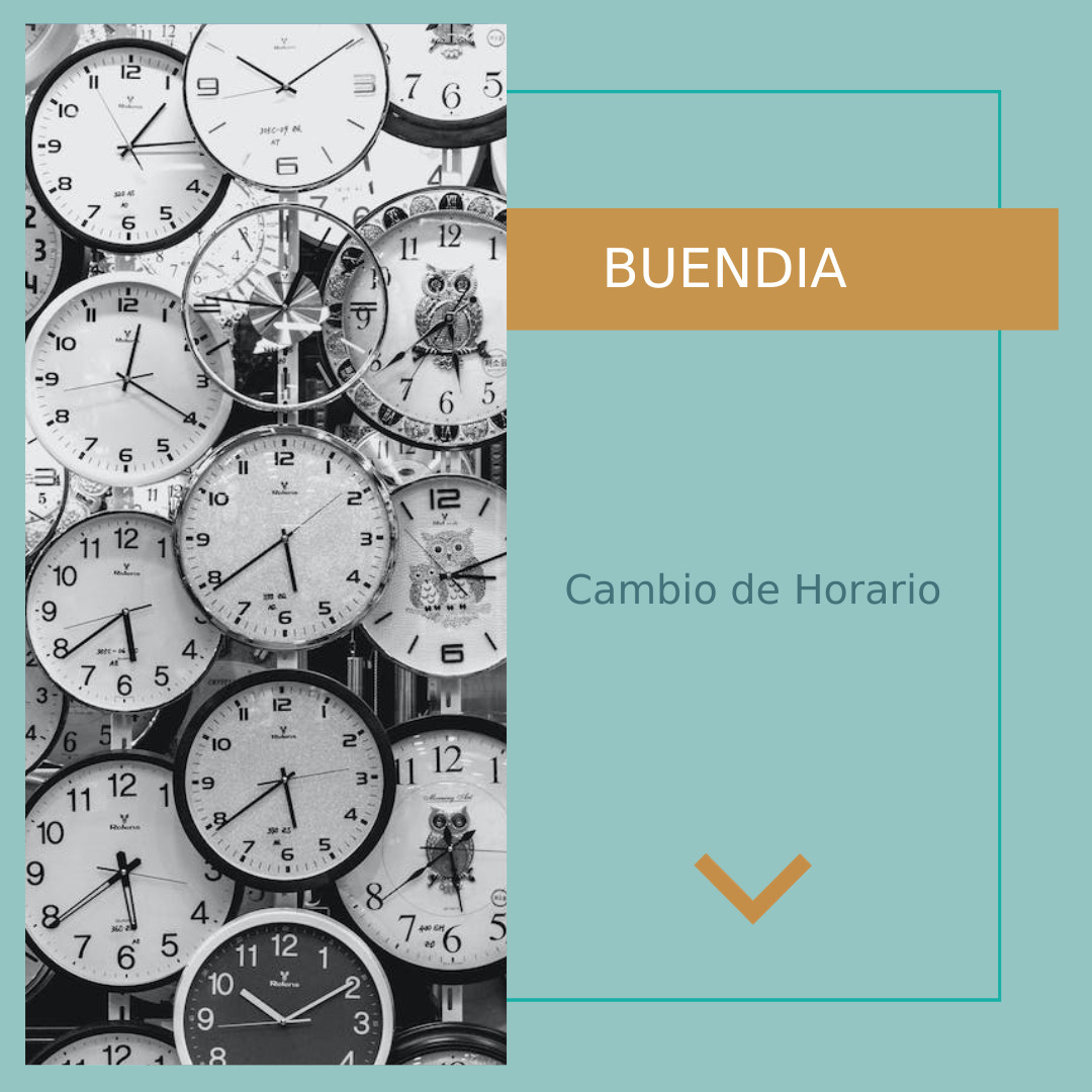 cabio de horario en octubre españa