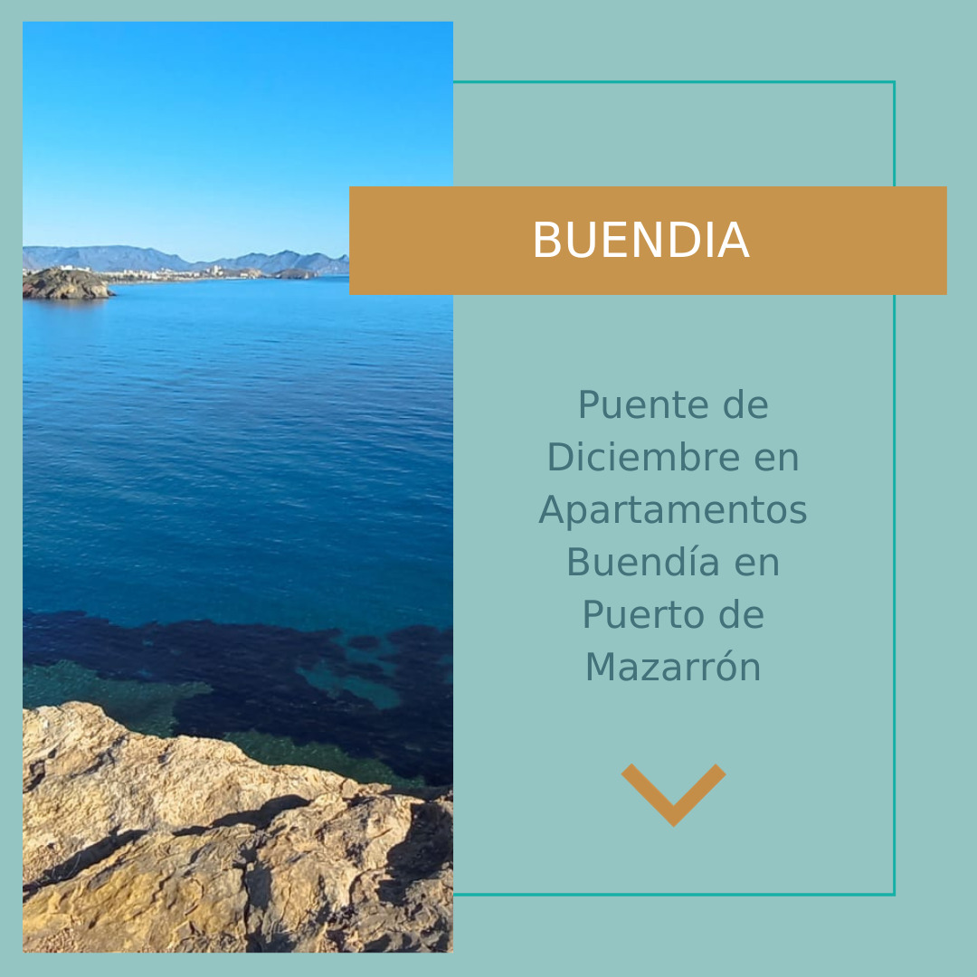 Puente de Diciembre en Apartamentos Buendía en Puerto de Mazarrón